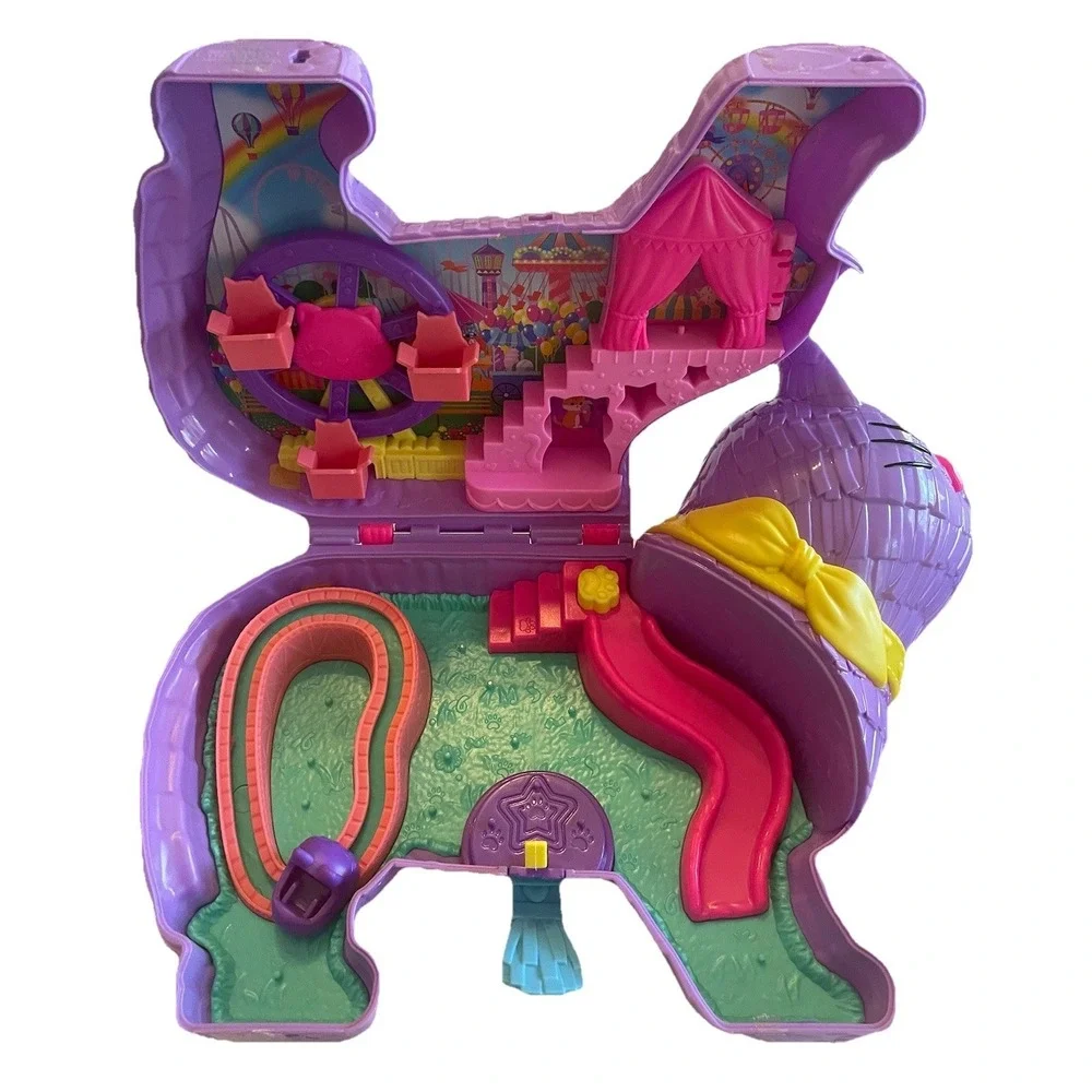 Polly Pocket Bundle‎ Lot 3 Compacts Dolls Accessories READ Description